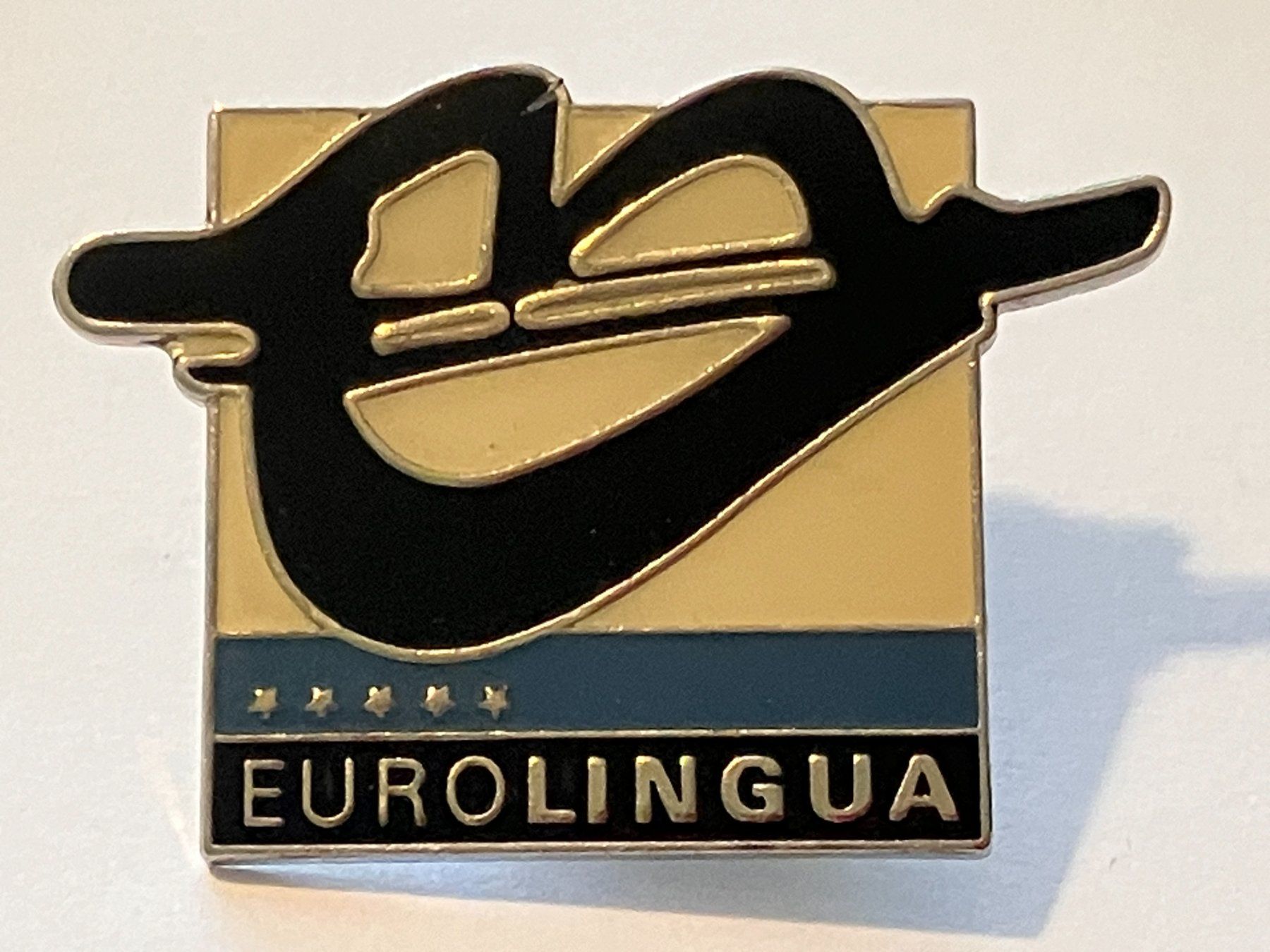 Placchette & Badge: 1 Pin Eurolingua – Usato da Basel venduto da djwwpp