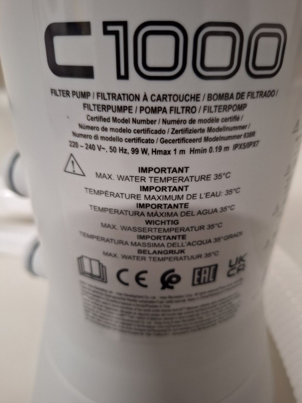 Intex Schwimmbad-Zubehör: Intex Filterpumpe – Neu und originalverpackt aus Illnau von FamSig 1