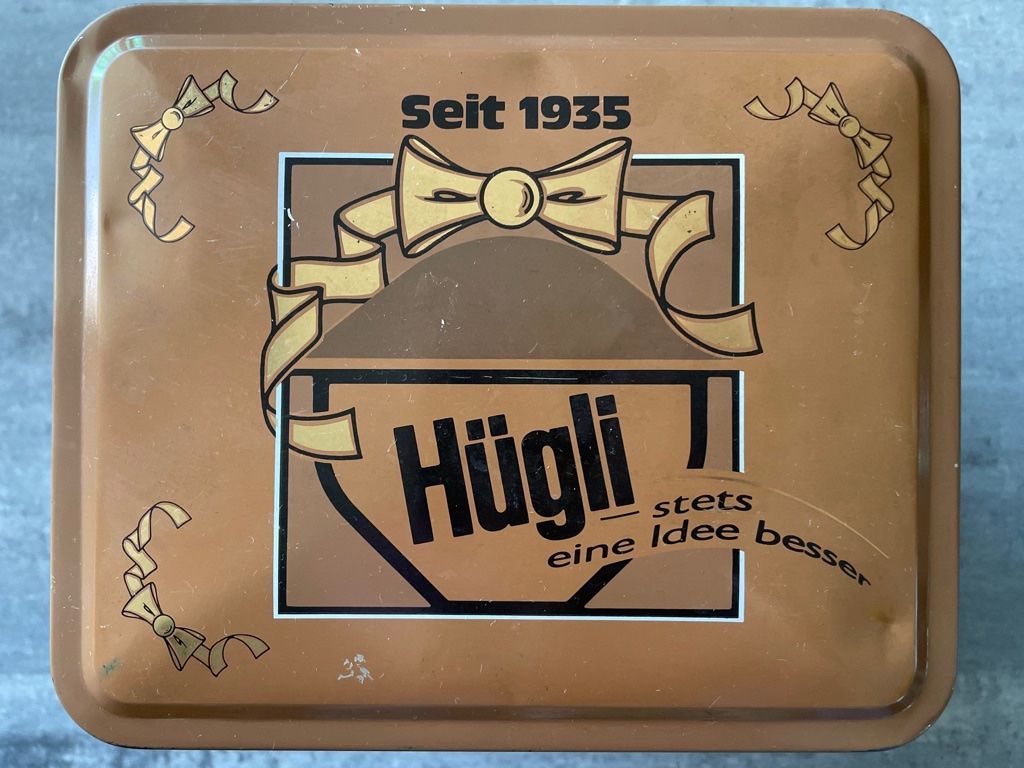 AluBox Barattoli: Blechdose von Hügli - Vintage – Usato da Zürich venduto da Alot16 1
