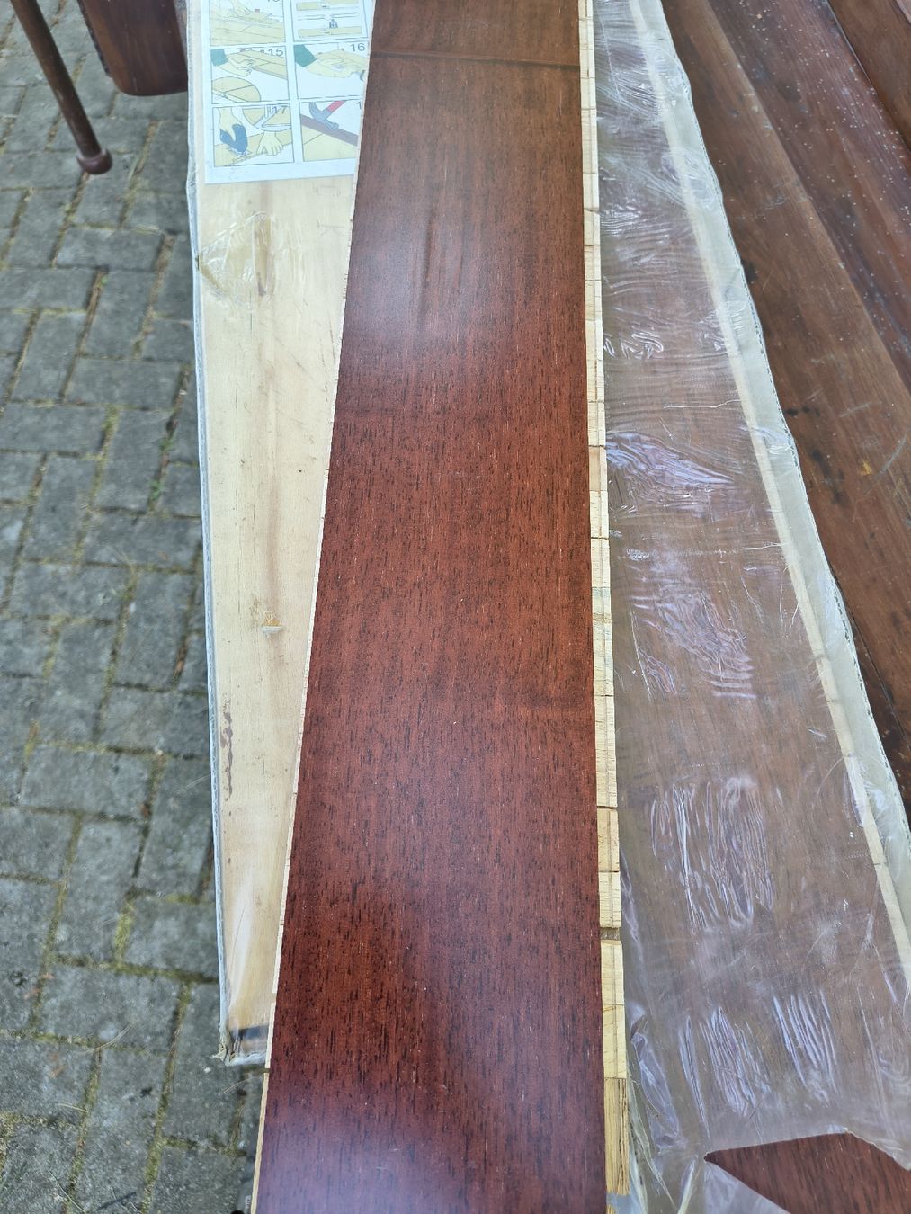 Revêtements de sol: Schiffsboden Merbau EASY SOFT LOC LUXUS ca. 10m2 – Neuf (Voir description) à Jakobsbad par dio_298 3