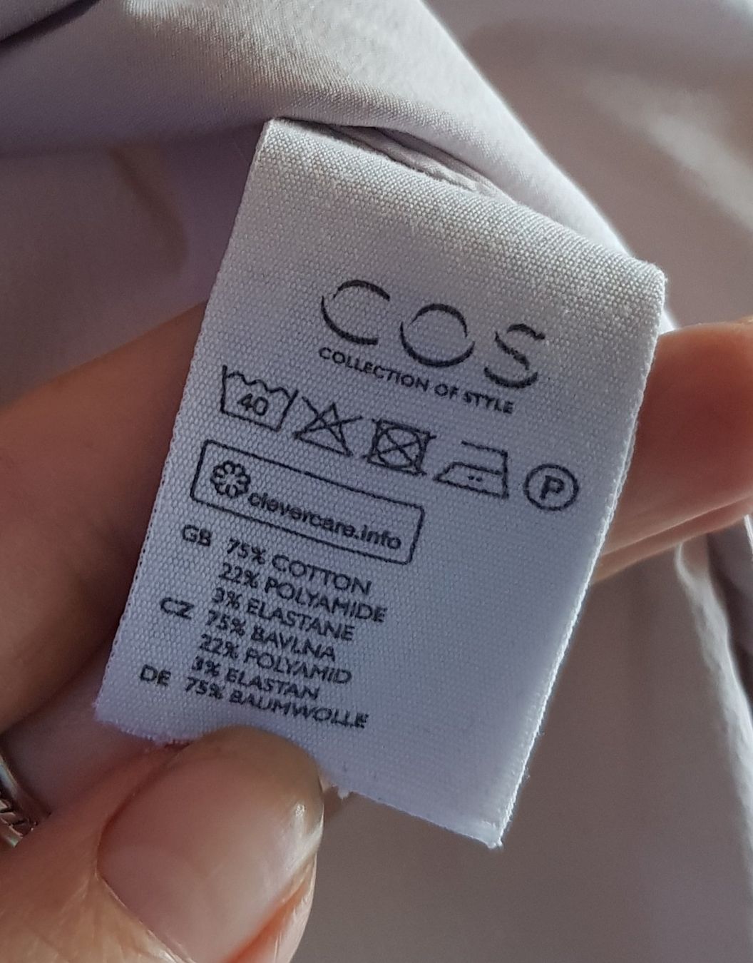 Cos Blusen: Elegante Bluse COS Gr 34 Baumwolle – Neu (gemäss Beschreibung) aus Menznau von Valinor 4