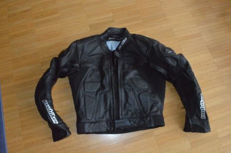 Motorrad-Lederjacke Gr. 48
