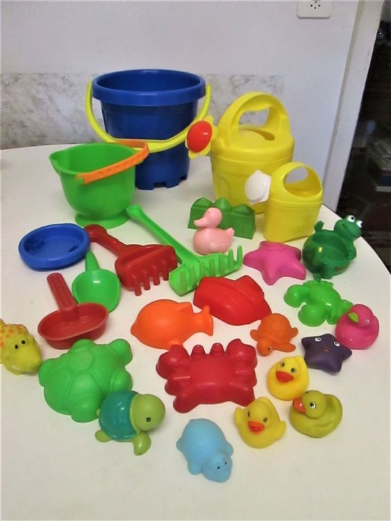 Strandtasche Für Spielzeug 48L - Wasserdichter Rucksack Mit Mesh Für Sand