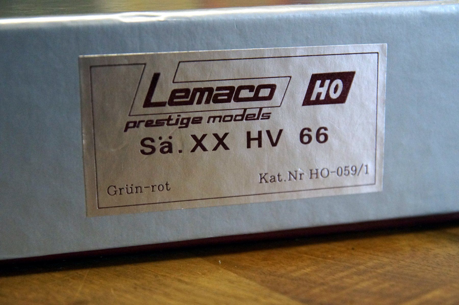 Lemaco Trains électriques: Lemaco HO-059/1 - Sächsische XX HV 66 "Sachsenstolz" (BR19) – D'occasion à Schönenwerd par Steidi 2