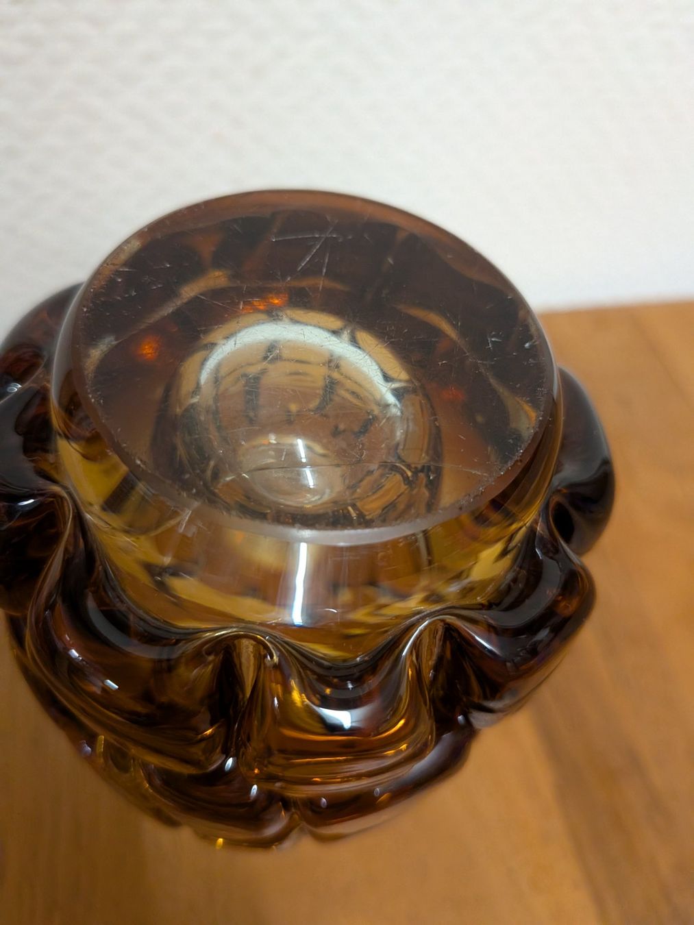 Vasen & Gefässe: Schwere Vase Glasvase – Gebraucht aus Emmen von Brockofsky 4