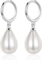 Ohrringe Silber 925 Creolen Preciosa Pearls