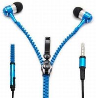 3.5mm in-Ear Zipper Earphone Stereo Headset