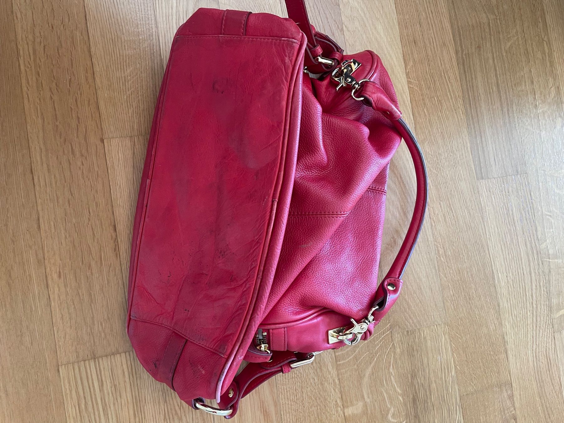 Sacs femmes: Rote Ledertasche Uterqüe – D'occasion à Zürich par Keks18 3