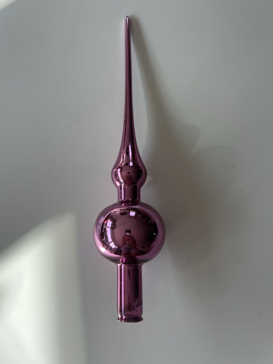 Tutte le decorazioni: Pink Rödentaler Baumspitze  – Usato da Uerikon venduto da Saffagirl 5