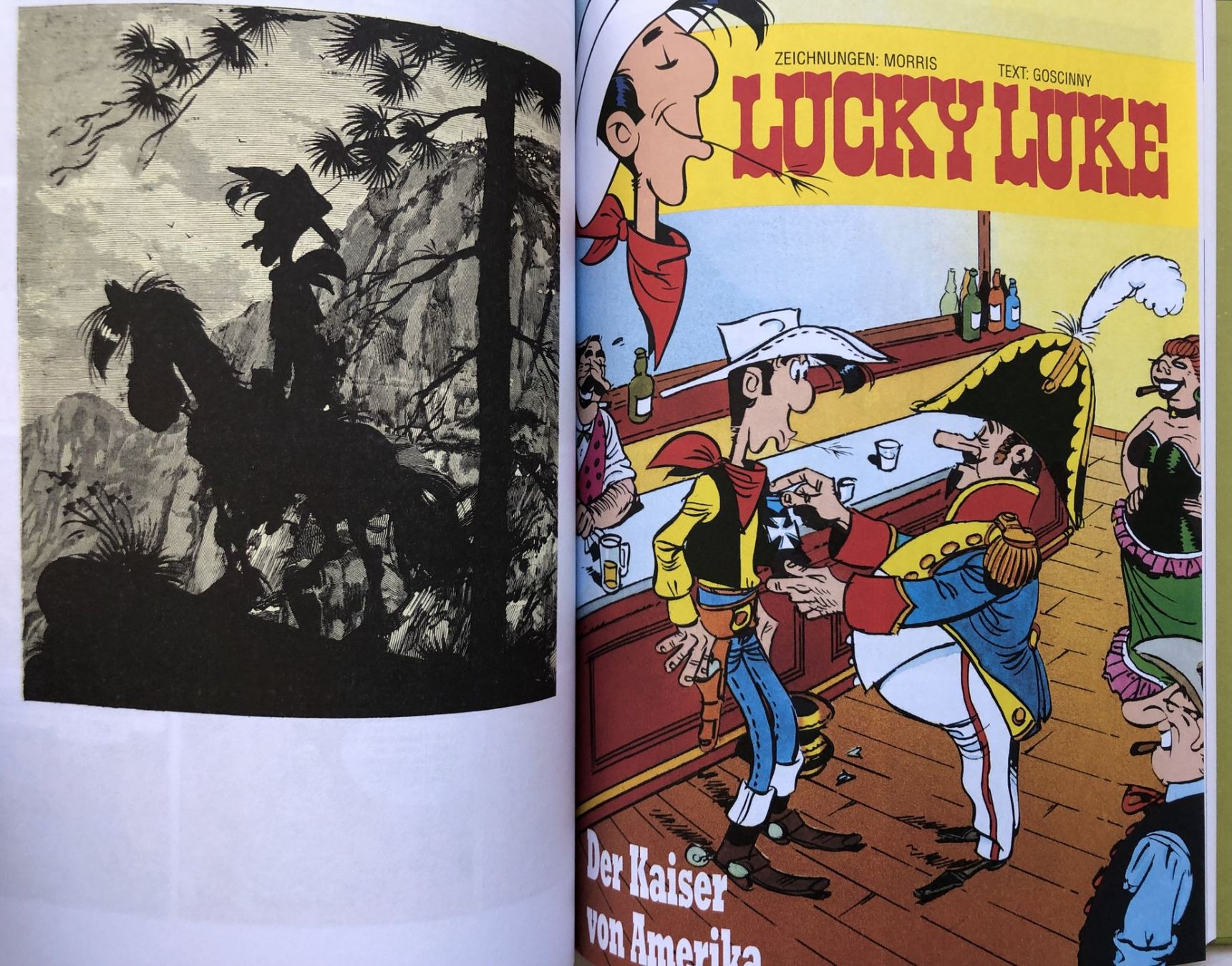 Fumetti: BILD - COMIC-Bibliothek - Band 3 - LUCKY LUKE – Usato da Schaffhausen venduto da durruti 4
