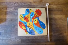 Magnetisches Fisch Spiel aus Holz