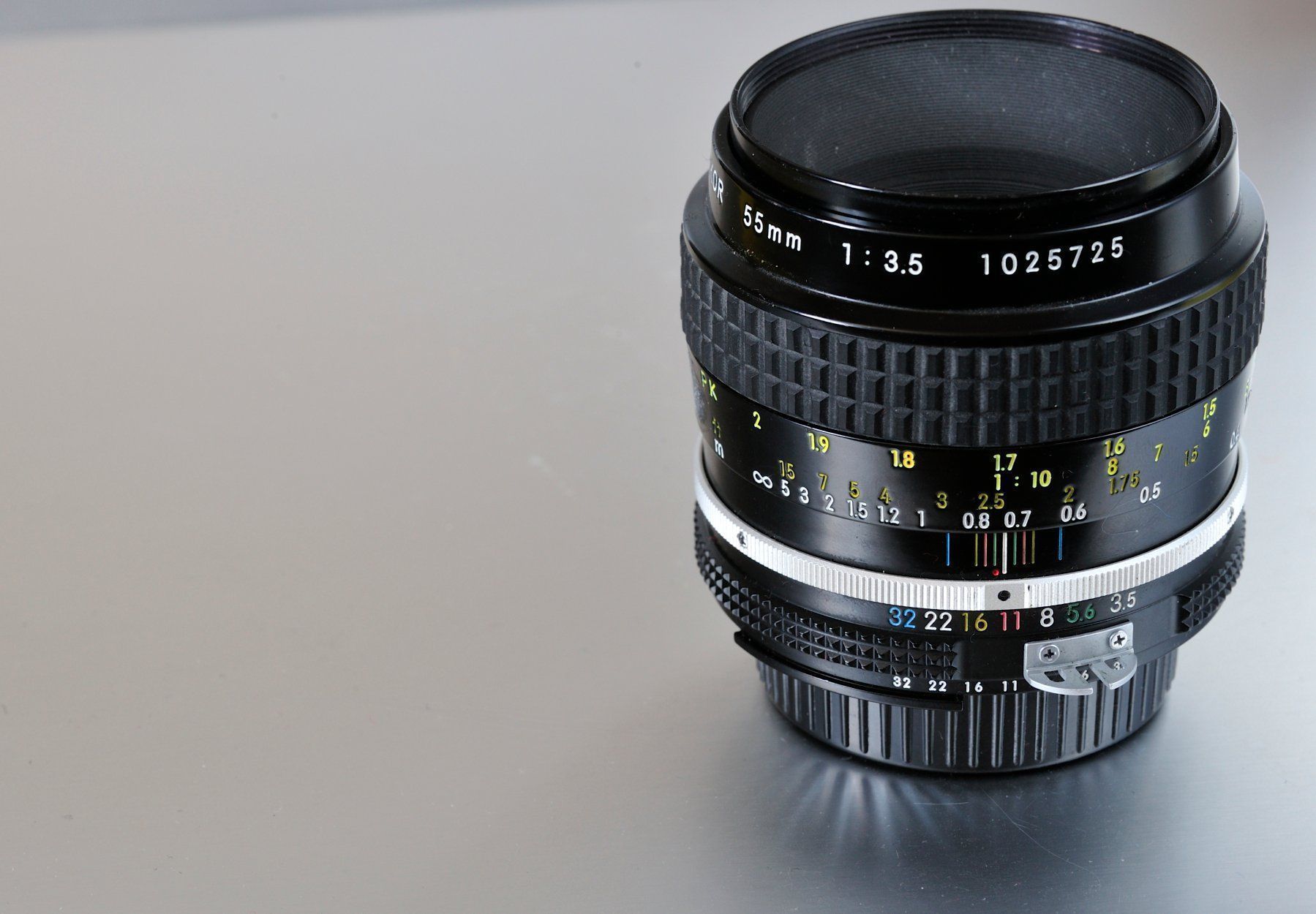 Nikkor Obiettivi: Nikon Micro-Nikkor 55mm f/3.5 – Usato da Fleurier venduto da im_ghl