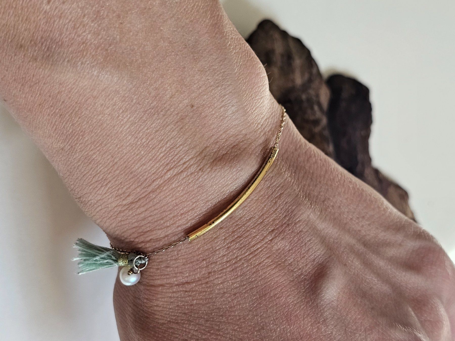 Bracelets: 925 Silber Armband mit Quaste – D'occasion à Zürich par MaisonBelleCachet 6