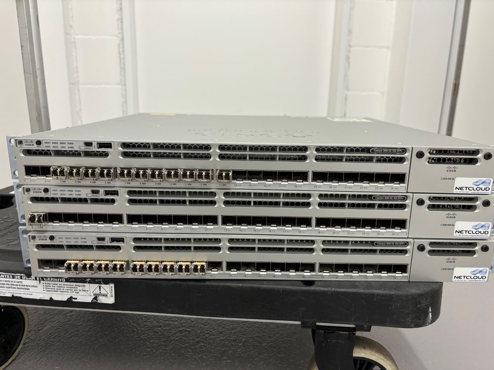 3x Cisco Catalyst 3850 24-Port 10G SFP+ Network Switch (Gebraucht) in ...