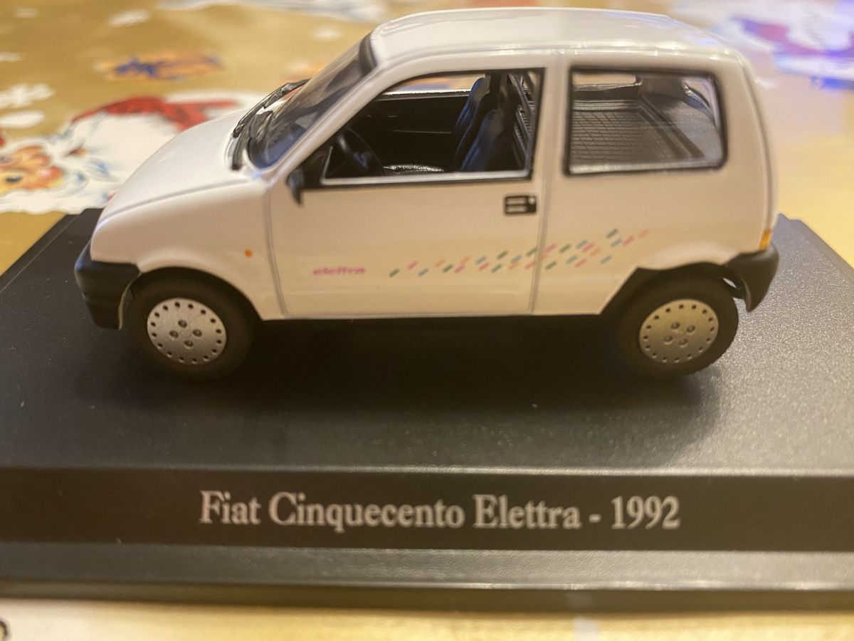 Fiat Modellini d'auto: Fiat 500 Elettra 1992 – Nuovo (secondo la descrizione) da St. Margrethen SG venduto da Alfista_159