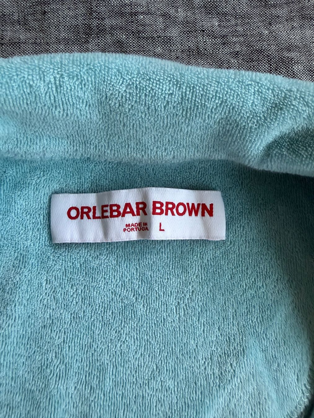 Magliette Polo: Orlebar Brown Terry Polo Turquoise L – Usato da Gockhausen venduto da jdu_hzd2 1