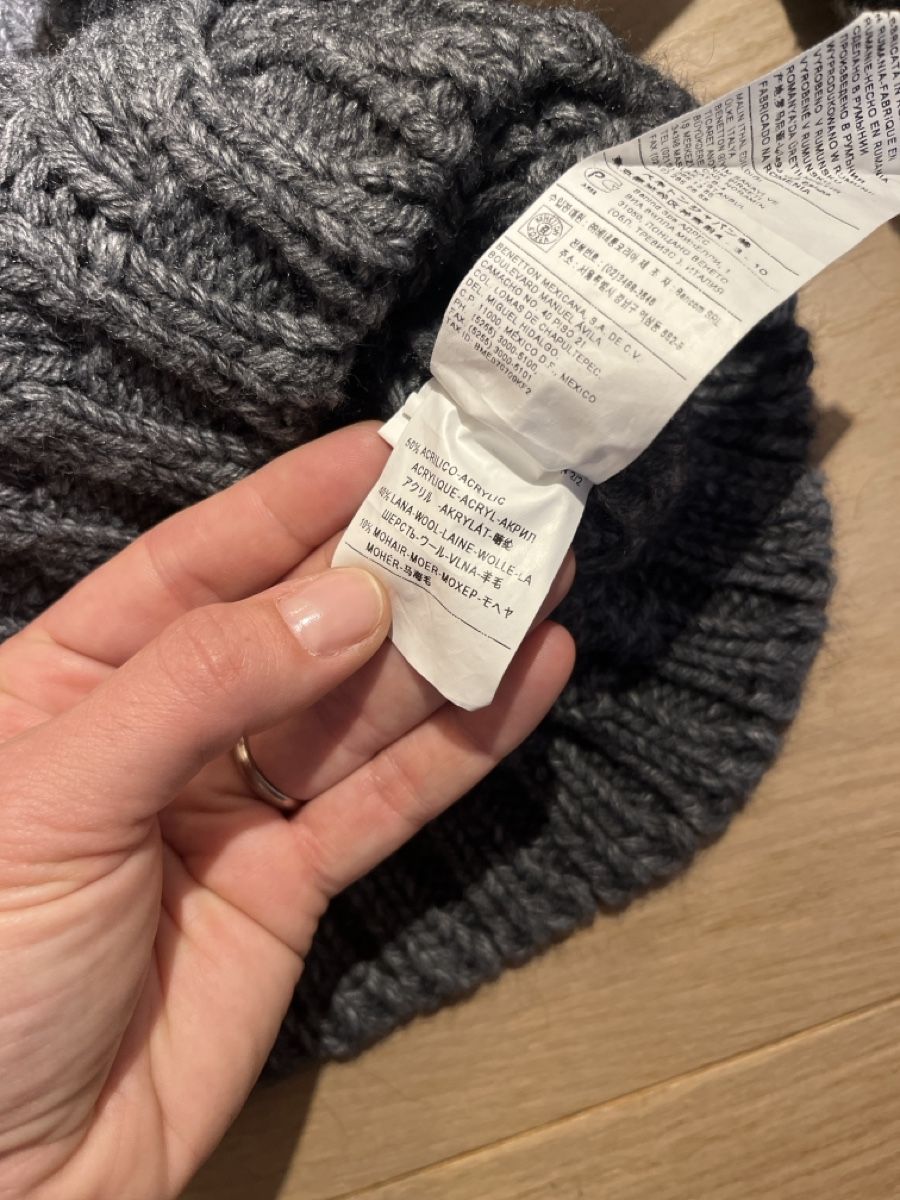 Benetton Pullover & Sweatshirts: Benetton Pullover grau Grobstrick Set zwei Stück – Neu (gemäss Beschreibung) aus Emmenbrücke von Van92 4