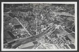 Brugg Flieger-Postkarte Aero Zürich