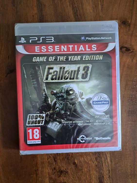 Fallout 3 - Game of the Year Edition / Neu / PS3 (Neu und ...