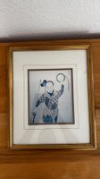 Lithographie des Opernhauses der Qing-Dynastie um 1950?
