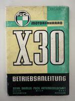 Original Puch X30 Betriebsanleitung TS32/1-64.4d