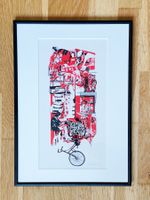 Tyler Stout Blitzkrieg Bike Art Print, Siebdruck Grafik