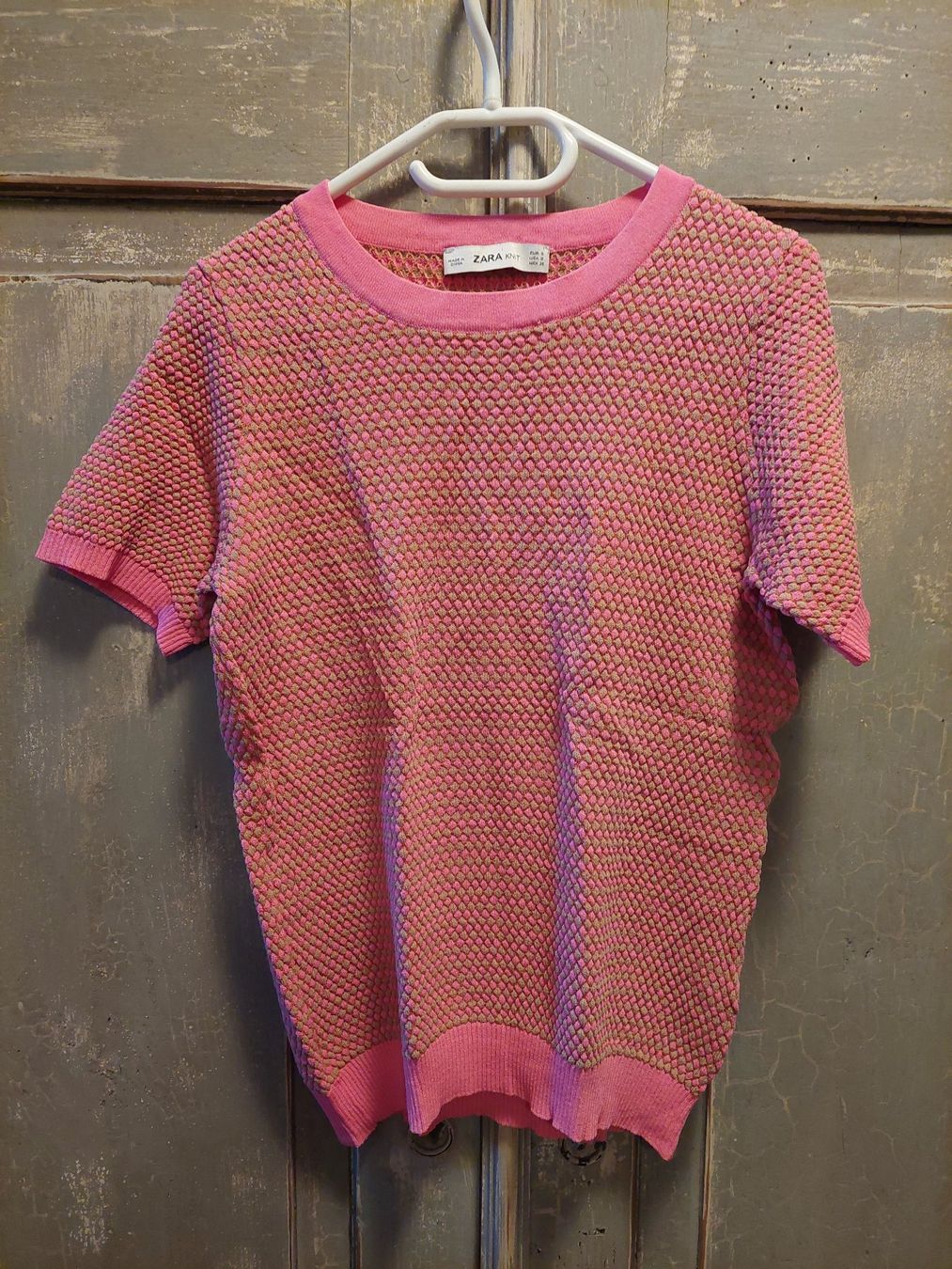 Zara T-shirts: Zara Knit T-Shirt S – Neuf (Voir description) à Besenbüren par piculo