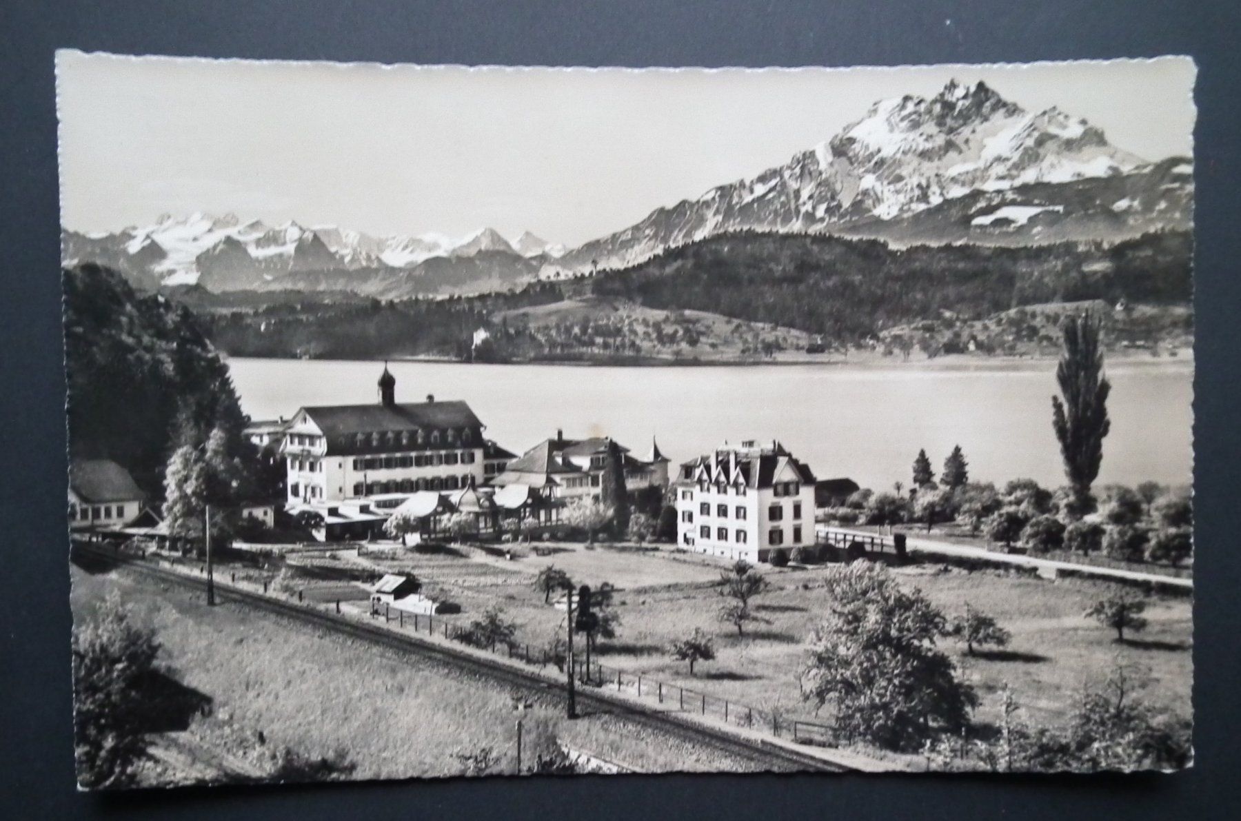 Cartoline postali: Luzern - SeeburgThe Politechnic Chalets  Ansichtskarte n.G. – Usato da Kriens venduto da WULLU99
