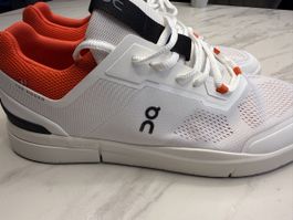 Herrenschuh On The Roger Spin weiss orange Grösse 47.5