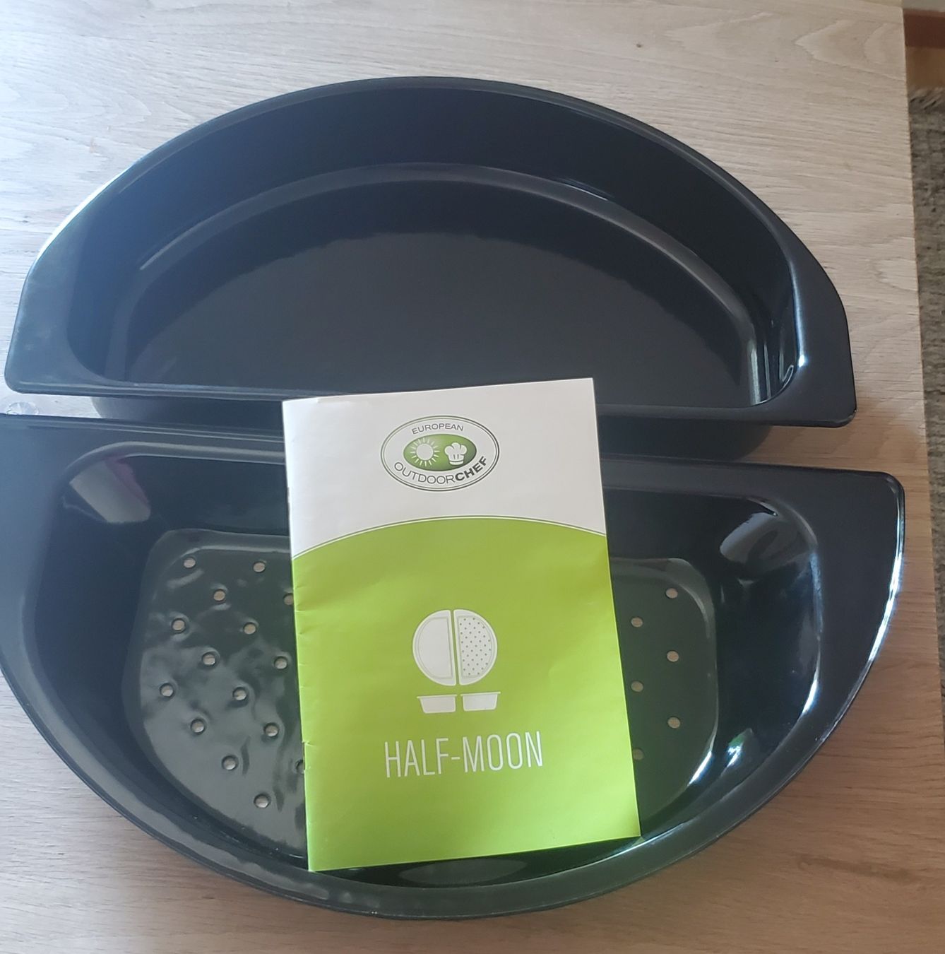 Outdoorchef Griglie: Grillschalen Half Moon von OUTDOORCHEF – Nuovo e nell'imballaggio originale da Horgen venduto da Cmariposa 1