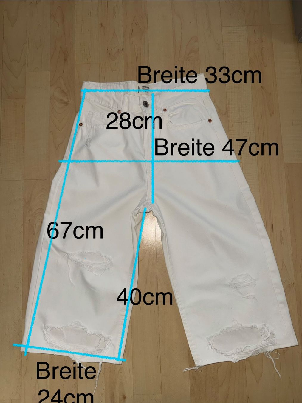 Jeans: weiße Jeans Mom Jeans Gr.34 – Usato da Buchrain venduto da nat_pl5p 7