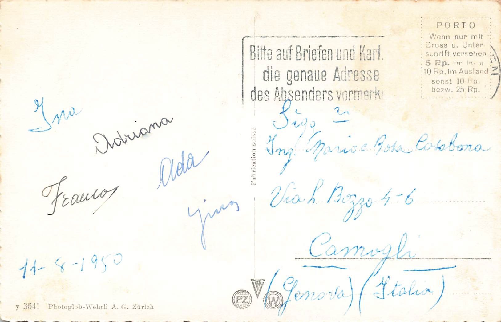 Cartoline postali: Interlaken (BE) Hotel Splendide – Usato da Biasca venduto da Blenio71 1