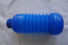 faltbare Trinkflasche blau