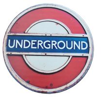 UNDERGROUND  - Blechschild  (neu/OVP)
