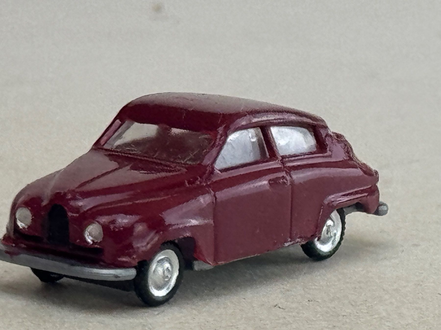 Eko Modellautos: GB2- EKO Saab 96 weinrot – Gebraucht aus Elm von Wikmtz