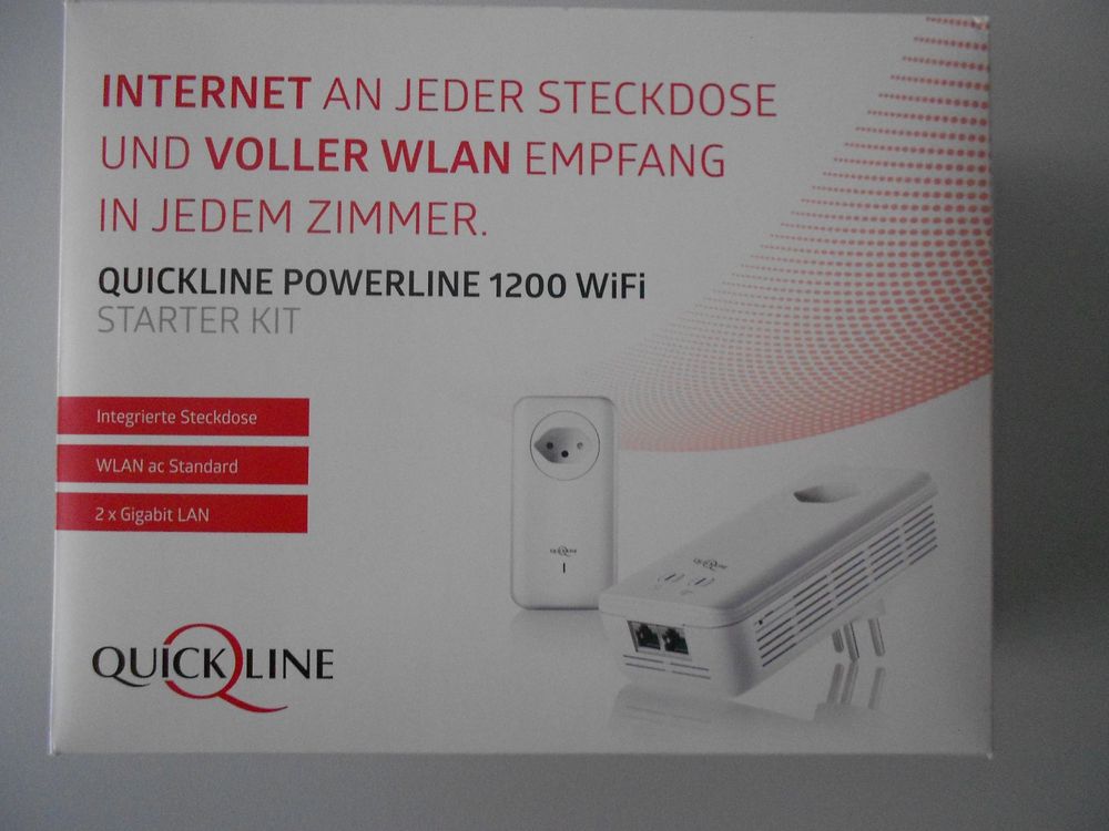 Wlan Verstärker Powerline dlan Powerlan (Gebraucht) in für CHF 4 – mit ...