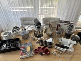 KitchenAid Artisan Schwarz, grosses Set
