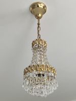 Kristal Deckenlampe mit geschliffene GlasPrismen Top Zustand