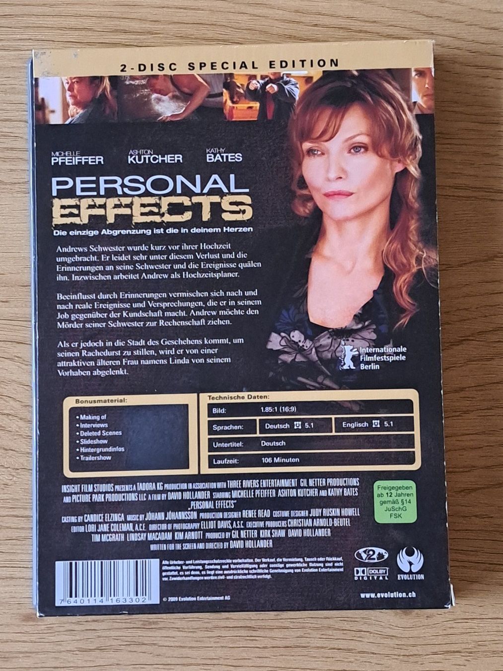 Tutti i DVDs: Personal Effects, Michelle Pfeifer, 2-Disc Special Edition – Usato da Unterseen venduto da Kanica 1