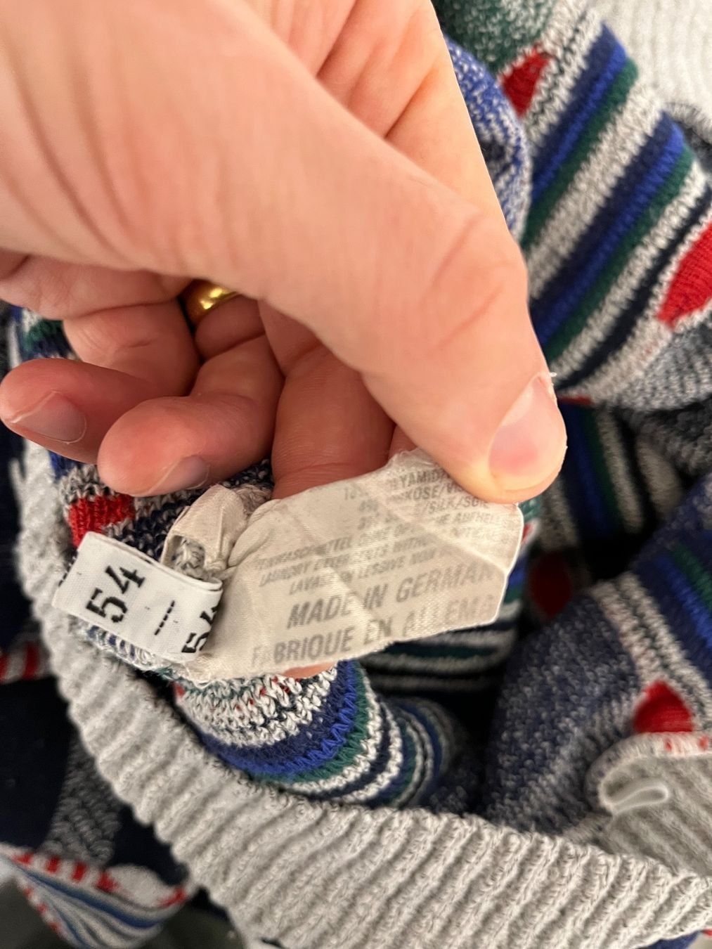 Carlo Colucci Maglioni & Felpe: Vintage Carlo Colucci Pullover Large 1990's – Usato da münchenstein venduto da kommschon 5