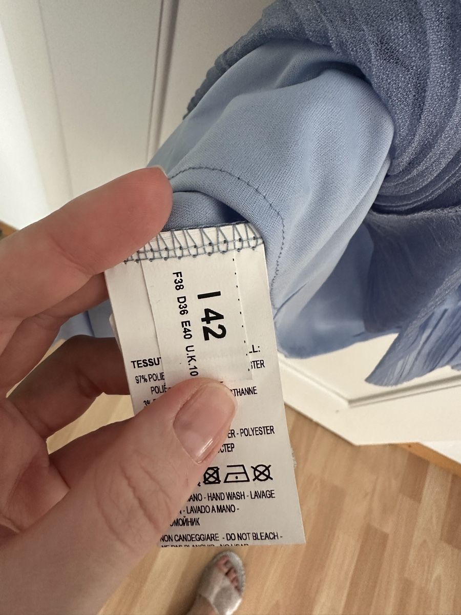 Vestiti: Giulia Valli Cornflower Blue Dress, Size DE 36 – Nuovo (secondo la descrizione) da Langnau am Albis venduto da vitaklimova 3