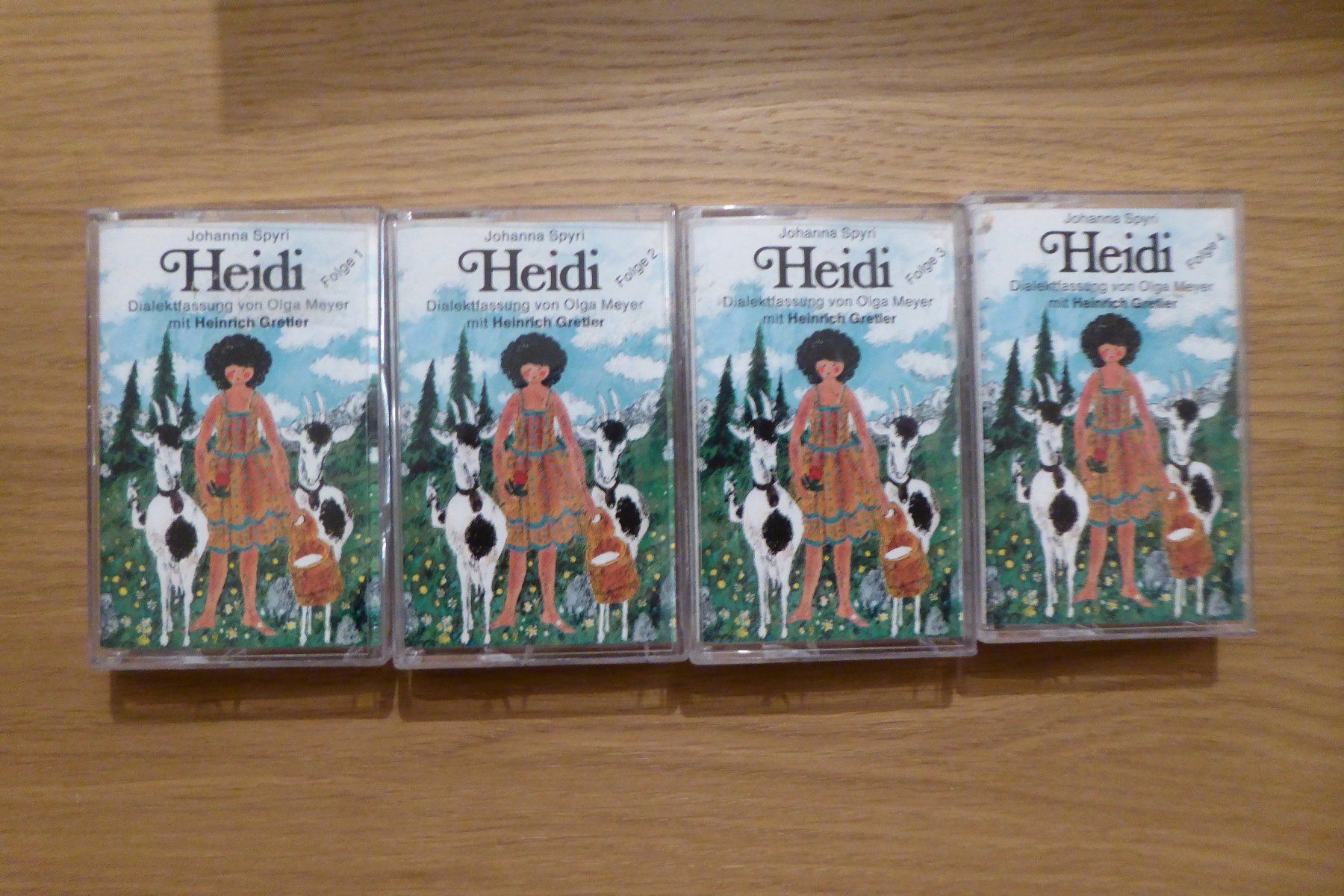 Musicassette: 4x MCs Heidi – Usato da Allschwil venduto da Summelsarium