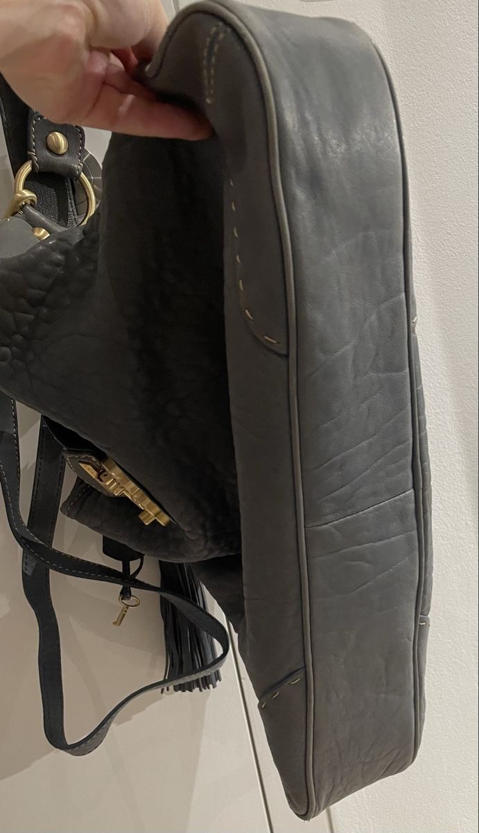 Borse da donna: Talbots Leather Shoulder Bag Blue – Usato da Oberwil BL venduto da Stellochkas 9