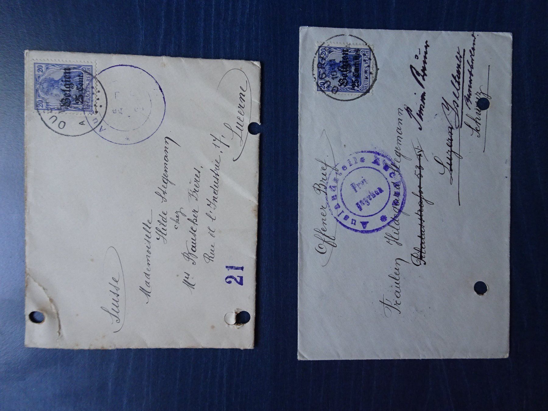 Cartes postales: 1915 – D'occasion à Aadorf par Chnorli-Furz