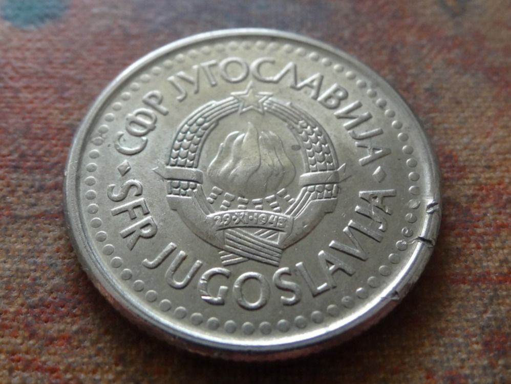 Tutti le monete: YOUGOSLAVIE  1  Dinar  1990 – Usato da Romanel-sur-Lausanne venduto da Swift13 1