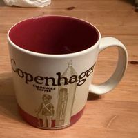 Starbucks Tasse, Copenhagen, Global Icon Serie