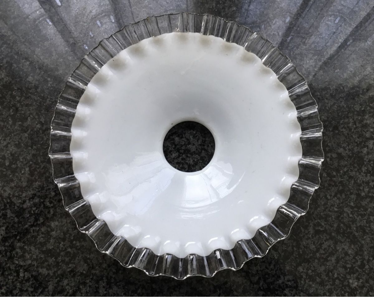 Lampenschirme: Antiker Lampenschirm aus Glas – Gebraucht aus Rüschlikon von succes08 4