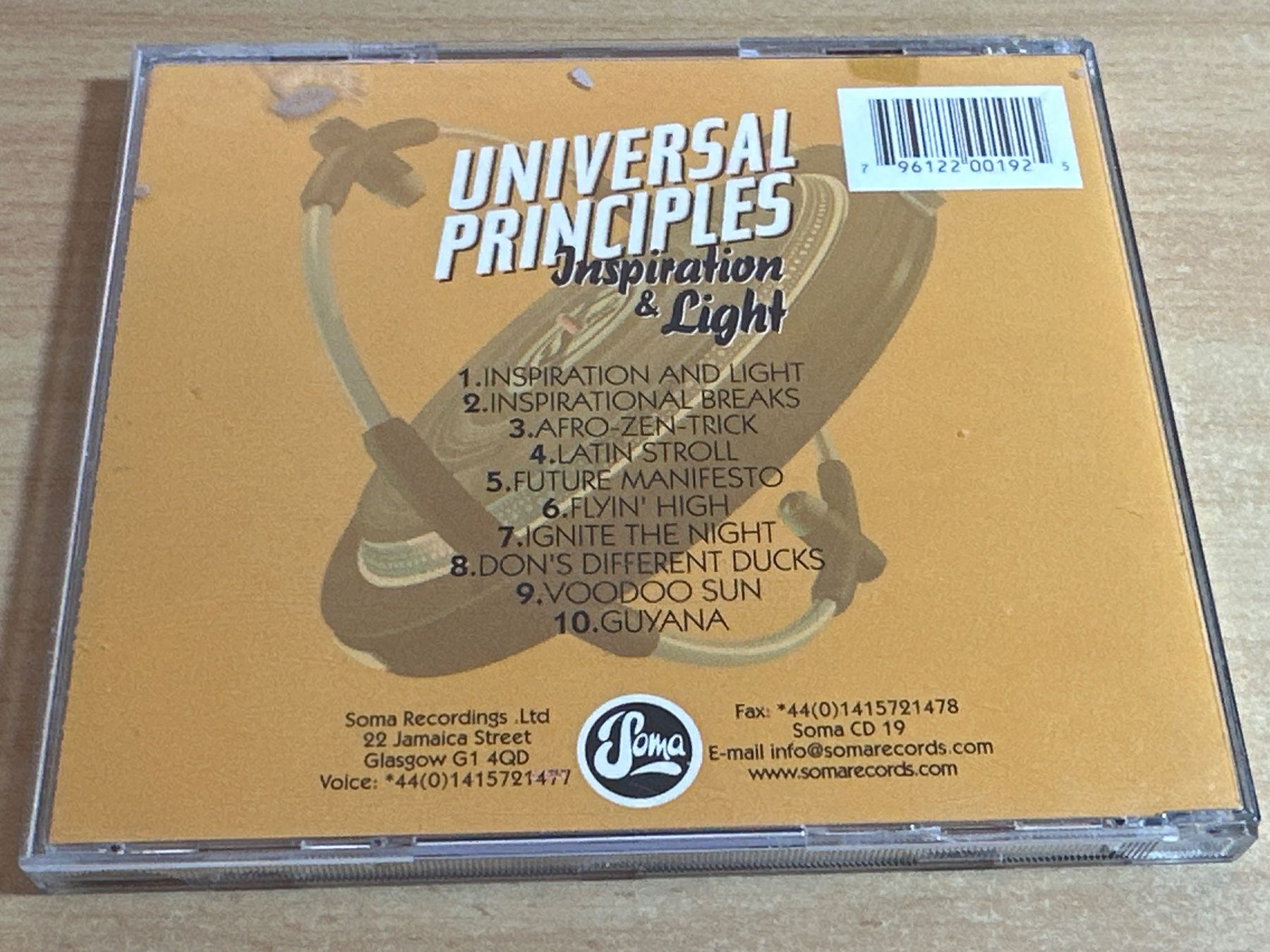 CDs: Universal Principles – Inspiration & Light – Gebraucht aus Rikon im Tösstal von Alpenmutz 1