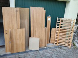 Komplettes Kinderzimmer - Bett, Schrank, Wickeltisch &Ablage