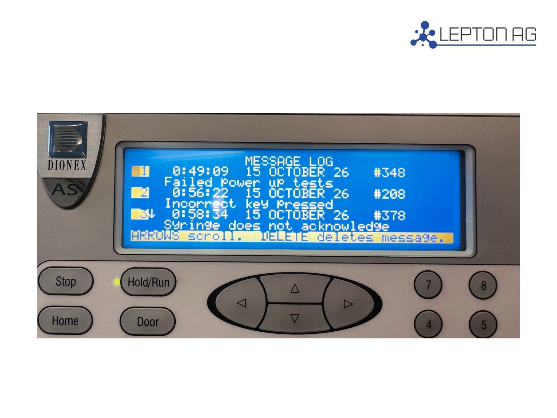 Accessori da laboratorio: Dionex Thermo AS-1 Autosampler 061777 – Usato da Niederdorf venduto da LeptonAG_Labor 7